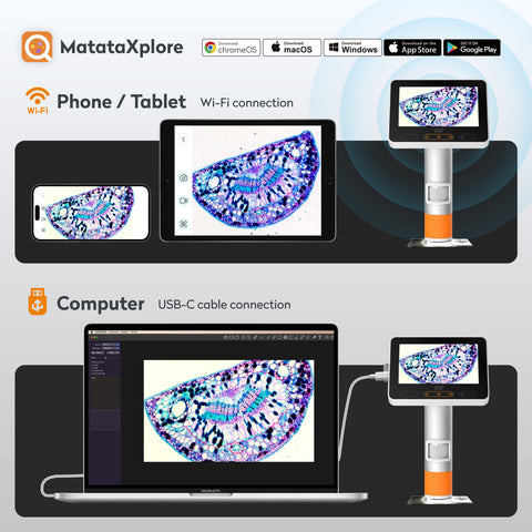 MatataStudio MX2-A Handheld Microscope